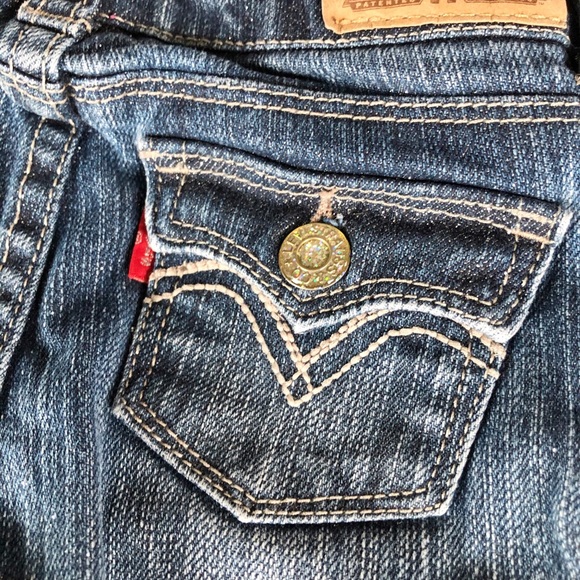 Levi’s Sparkle Flare Jeans - Picture 3 of 5